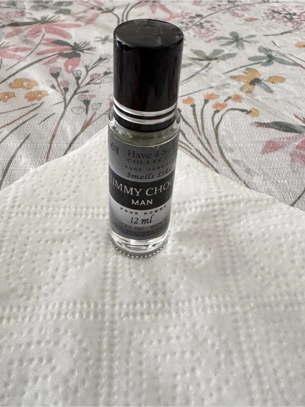 Jimmy Choo Man Roll-On Fragrance — Black and Silver